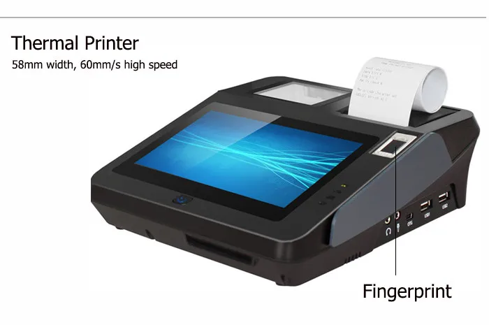Все в одном 3G NFC Android Pos система со сканером штрих кода и термопринтером|system pos|system