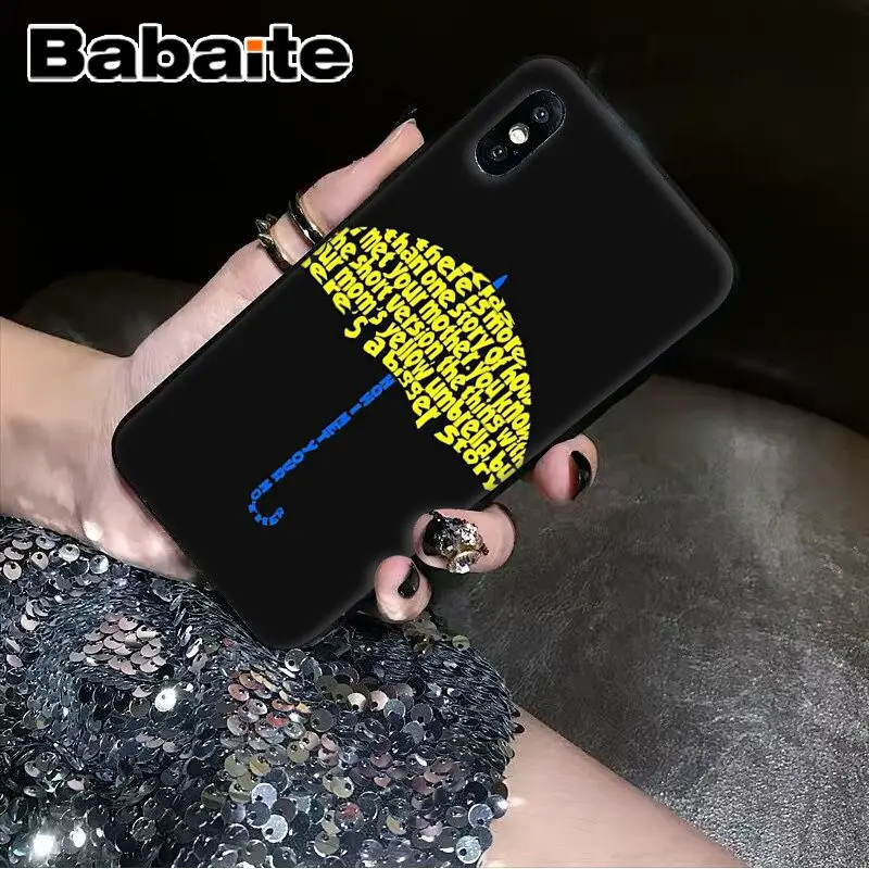 Babaite himym quotes Мягкий силиконовый чехол для телефона для iPhone 6S 6plus 7 7plus 8 8Plus X Xs MAX 5 5S XR