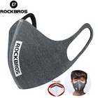 Маска для лица ROCKBROS, ветрозащитная, Пылезащитная, дышащая, PM 2,5