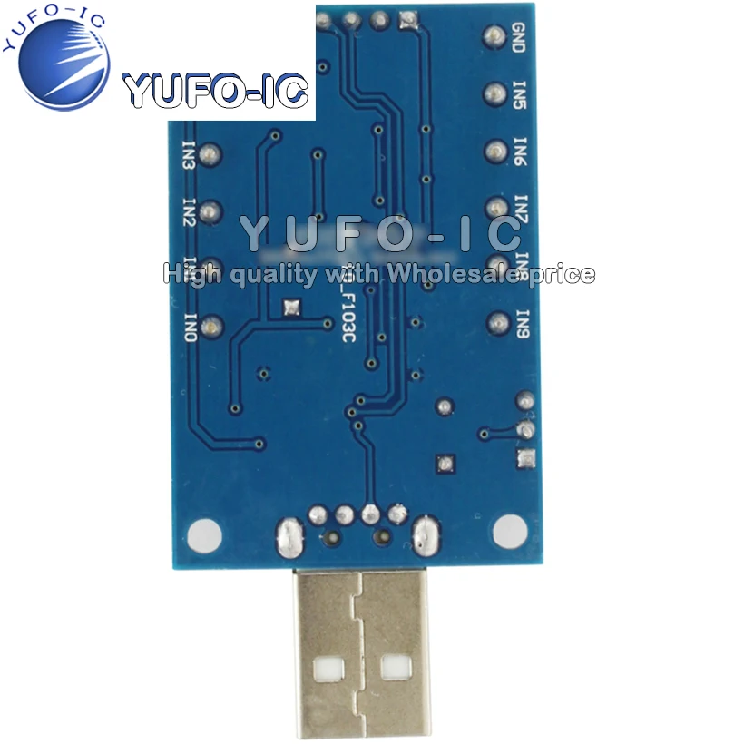 Интерфейс USB 10 канальный канал 12Bit AD выборка данных STM32 коммуникационная плата