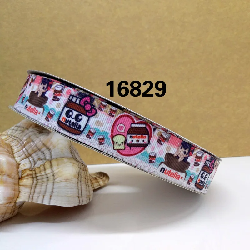 50 ярдов Ананасовый напечатанный grosgrain ленты 16273