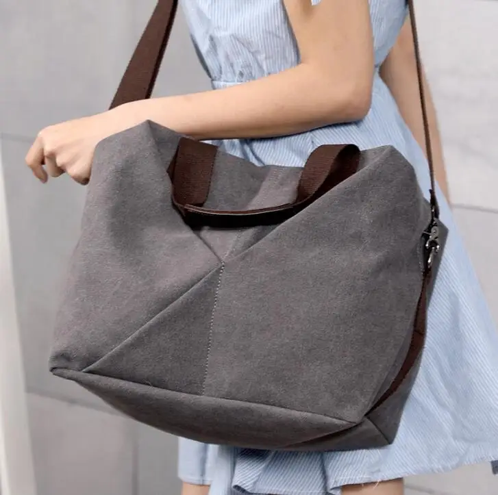 ANAWISHARE женские холщовые сумки тоут большая сумка через плечо для женщин