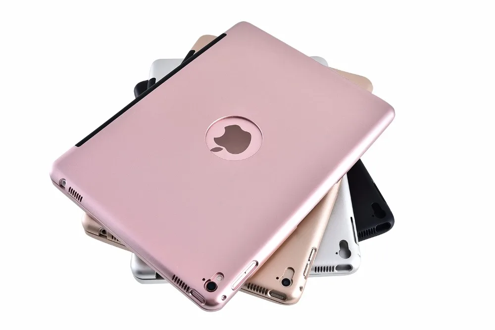 Клавиатура для iPad Air 2 беспроводной тонкий чехол с Bluetooth книжка планшетного ПК +