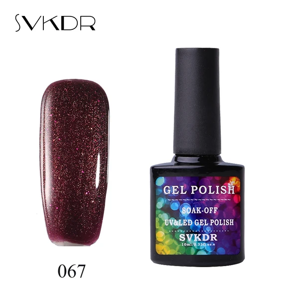 067 SVKDR белый прозрачный Blossom Гель-лак Soak Off УФ и светодиодный лампы ногтей гель длительный Цветущий цветок средство для полировки ногтей своими руками ногтей - Цвет: 067
