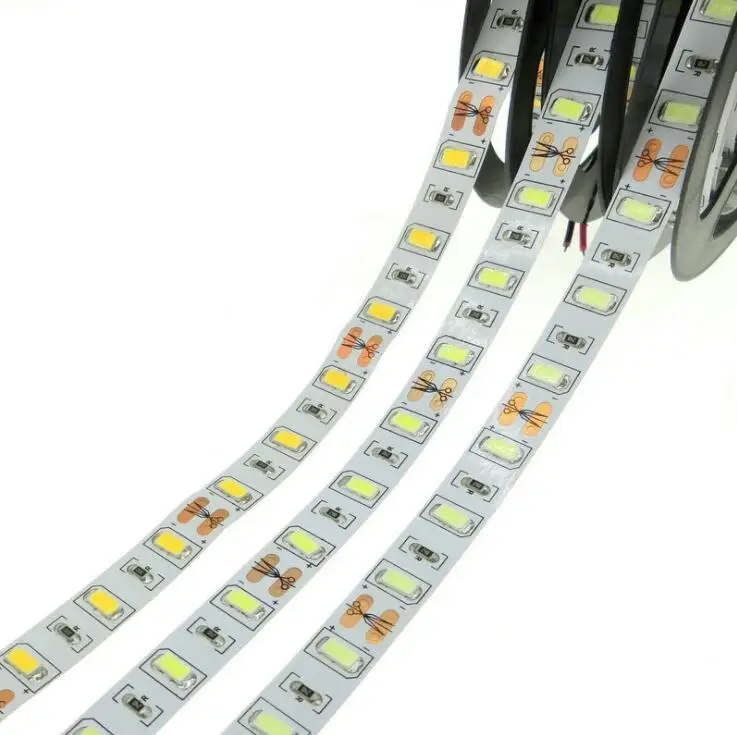Суперъяркая Светодиодная лента 5 м/Релл 5630 5730 SMD 300led s Водонепроницаемая IP65 Гибкая