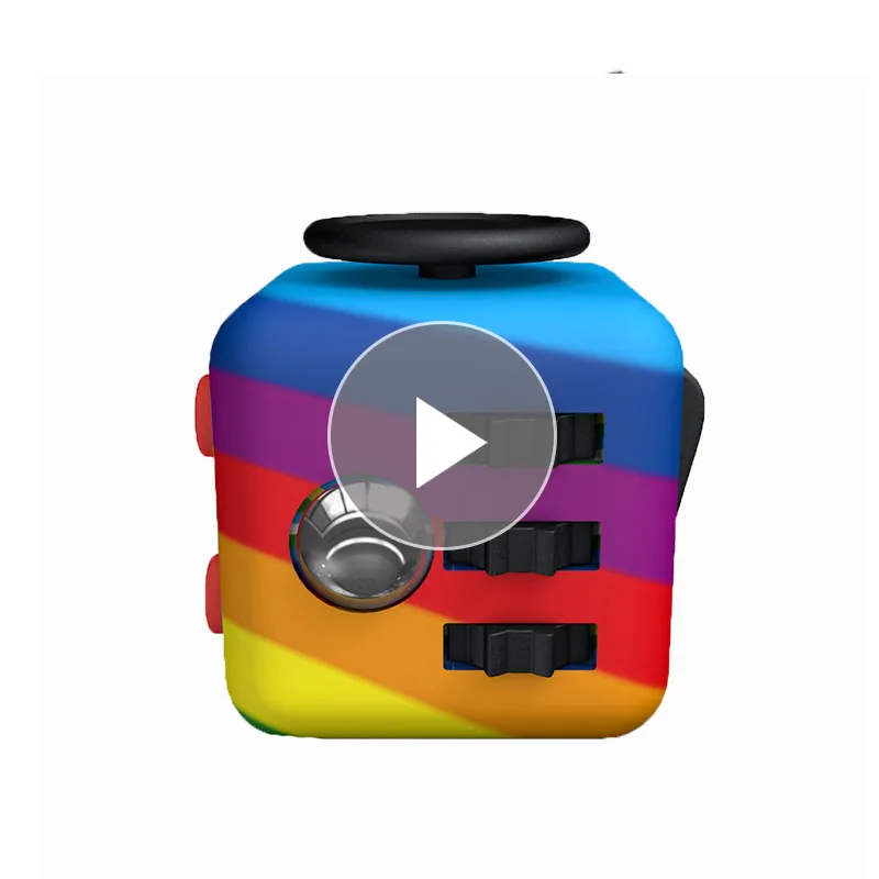 Миниатюрные вечерние игрушки-кубики для декомпрессии, камуфляжные игрушки для снятия стресса и беспокойства, подарки, звуковые кубики, сенсорная головоломка, куб