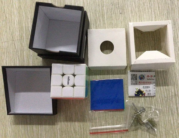 white Новейший Shengshou Fangyuan v2 3x3x3 Магнитный куб, магический куб, профессиональный 3x3 скоростной куб, твист, развивающие игрушки для детских игр - Цвет: white