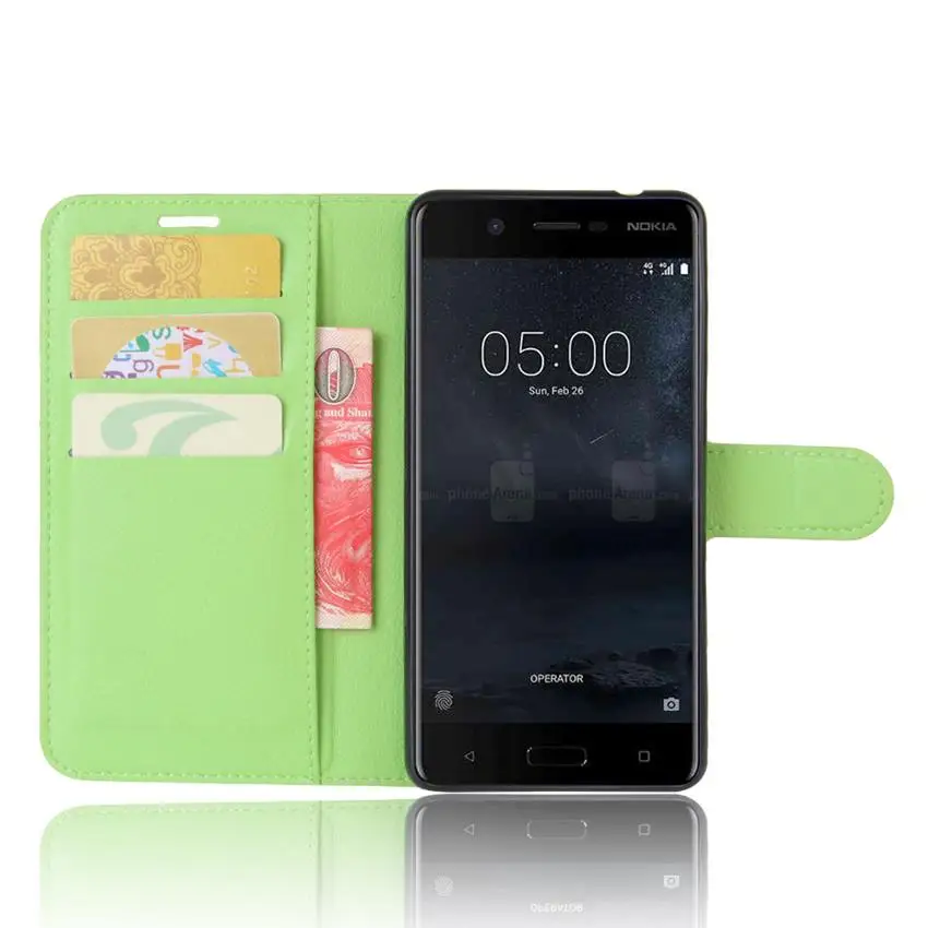 5 2 дюймовый деловой чехол кошелек для смартфона Nokia Nokia5 Ретро стиль откидная