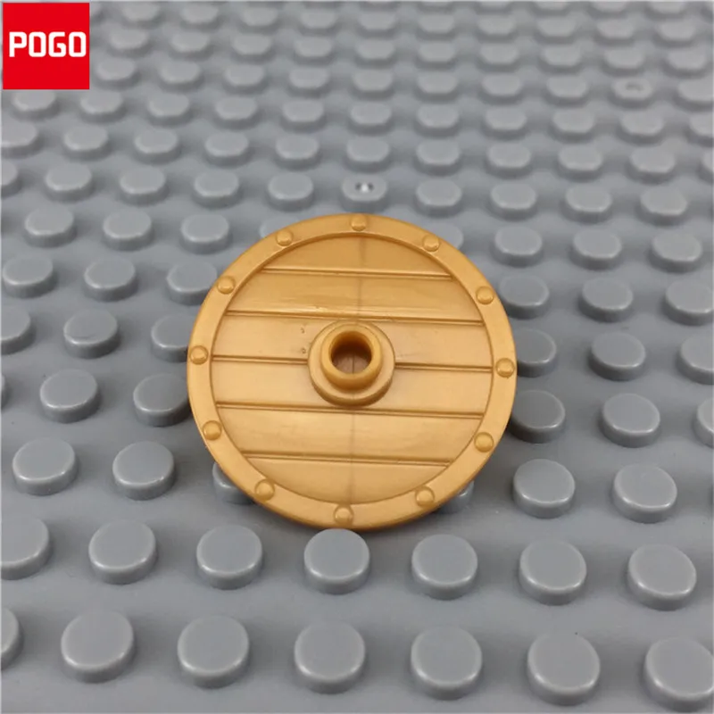 10 шт./лот кубики Moc DIY римские Рыцари средневековое оружие щиты фигурки модель