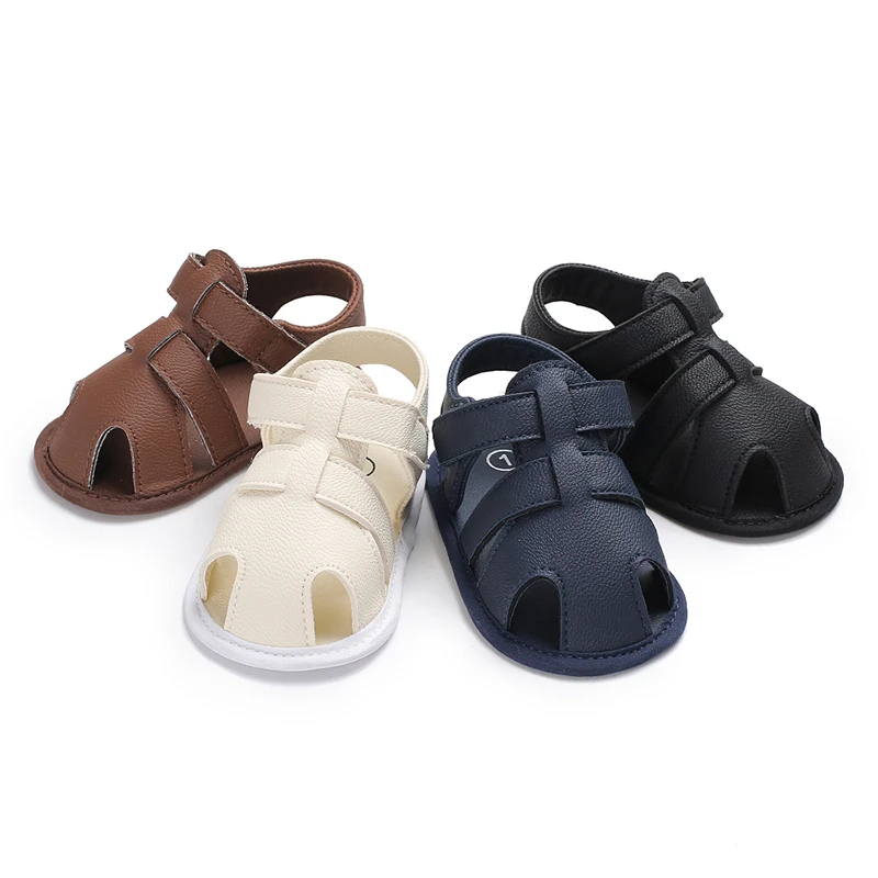 Baby Sandals UK Toddler Newborn Unisex Boy Girl Soft Sole Shoes Leather Sandles Prewalker High Quality Hot Selling | Мать и ребенок