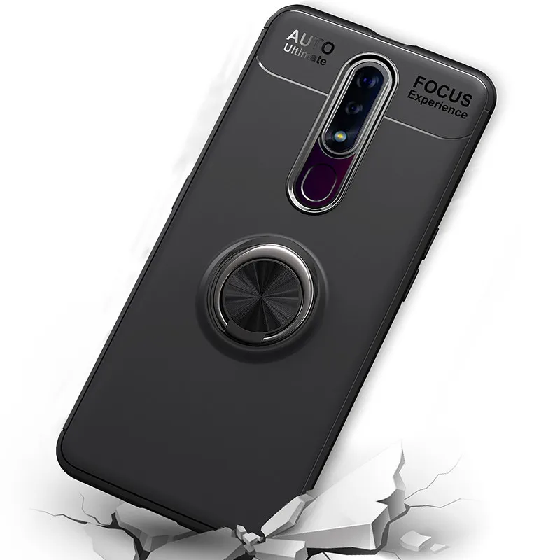 3,1 Plus чехол для Nokia 6,1 Shell 5,1 Plus с магнитным кольцом на палец держатель для телефона задняя крышка для Nokia 7,1 Coque