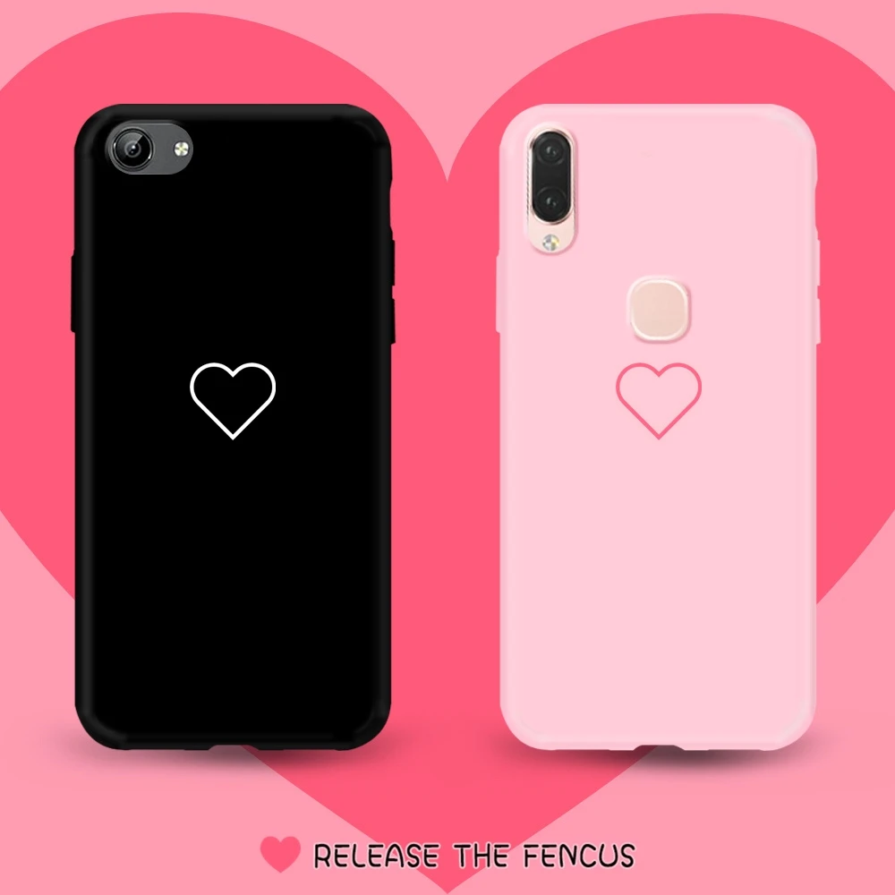 FENCUS для Vivo V9 Y71 Y81 V11 V11i Pro Y91 Y95 Y91i Y85 Y81i задняя крышка телефон пары влюбленных чехлов