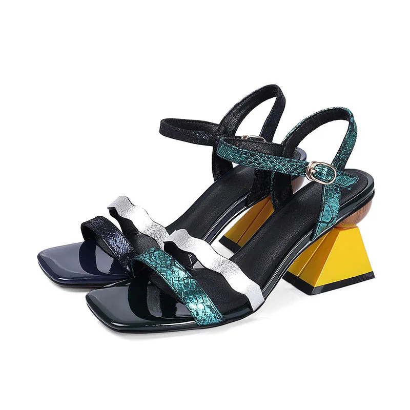 DORATASIA/новый бренд класса люкс из натуральной коровьей кожи Летние сандалии