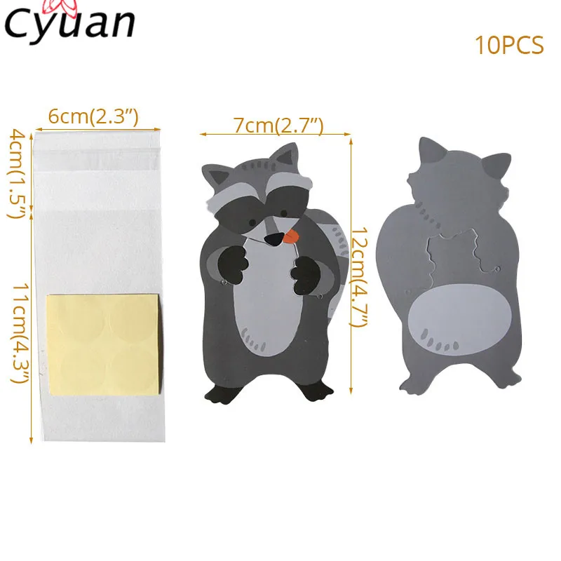 Baby Shower Favor Woodland Zoo мешок для конфет на вечеринку мини подарочная сумка день