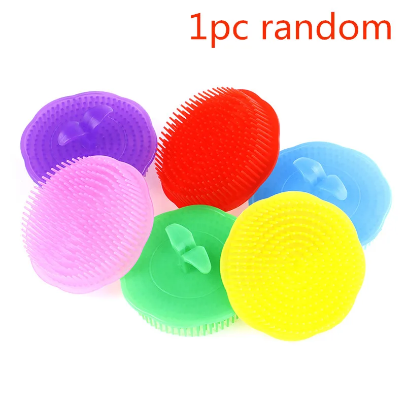 

1 шт., силиконовая расческа для мытья головы и волос