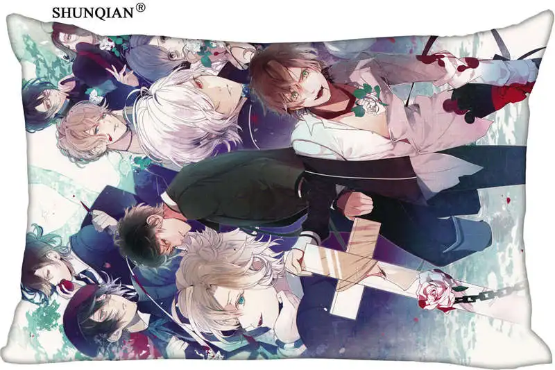 DIABOLIK LOVERS наволочка с рисунком Мягкая Наволочка 45x35 см (с одной стороны)