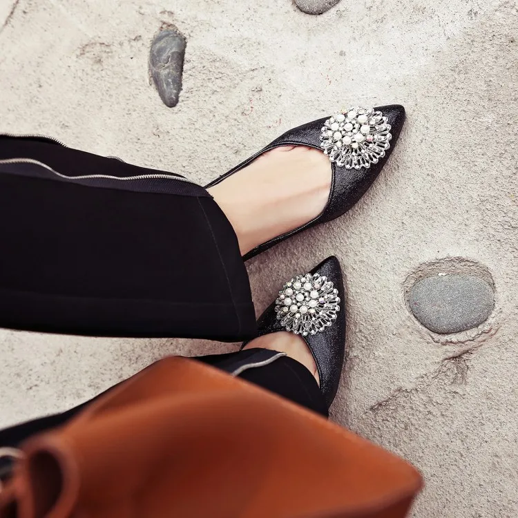 Женские туфли на высоком каблуке лодочки с закрытым носком высокий каблук