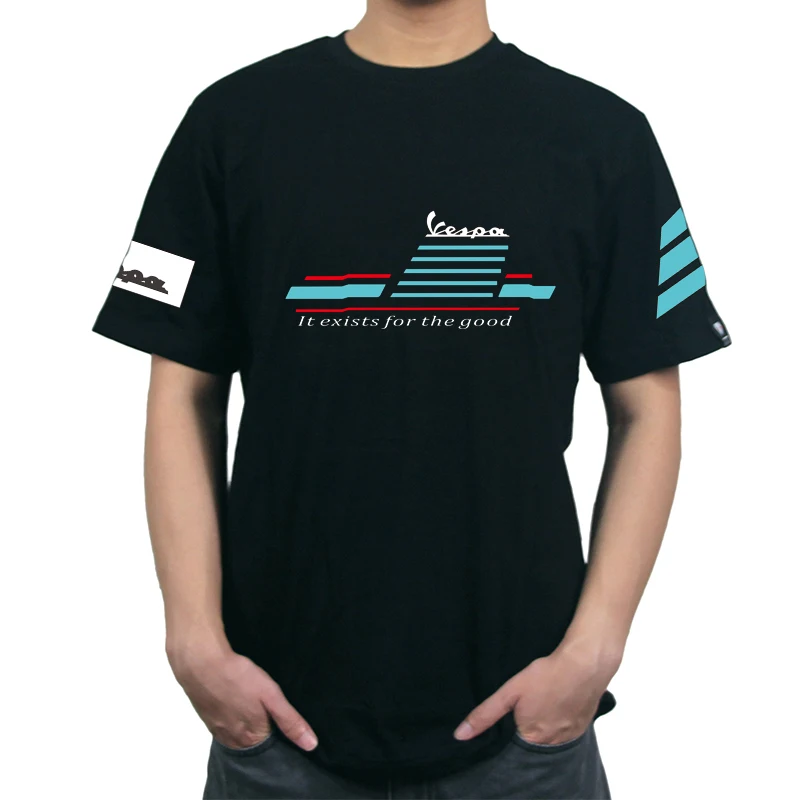 

KODASKIN Motorbike 100% Cotton Unisex customizable T-shirt Vertex For Vespa