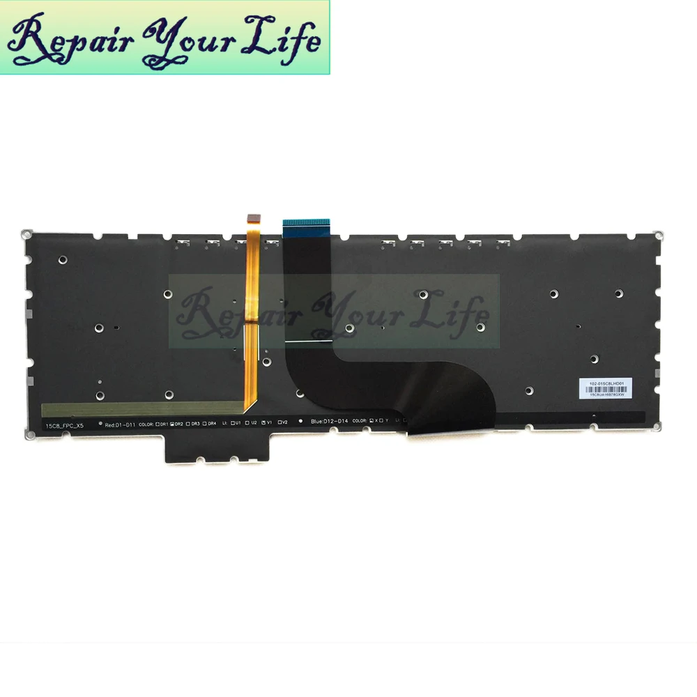 Ремонт клавиатуры ноутбука You Life для ACER Predator 17 15 G9 591/591R 592/593 791/792/793 Φ BE макета с