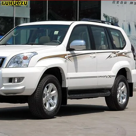 Наклейка на корпус автомобиля Luhuezu OEM стикер дверь для Toyota Land Cruiser Prado LC120 2003 2009