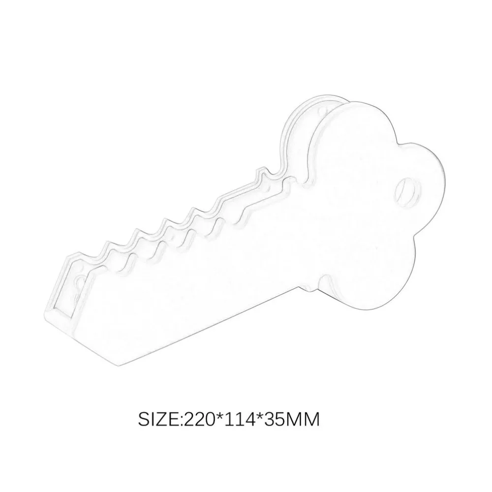 Магнитный держатель для ключей пластиковый настенный органайзер