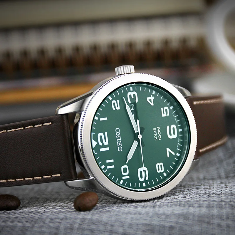 Оригинальные кварцевые часы SEIKO 5 с английским календарем светящиеся на
