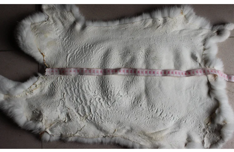 Натуральная белая кроличья кожа хорошего качества | Дом и сад