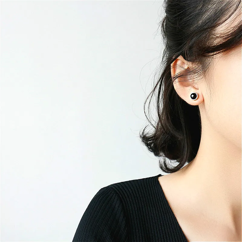 Женские серьги-гвоздики из серебра 925 пробы | Украшения и аксессуары