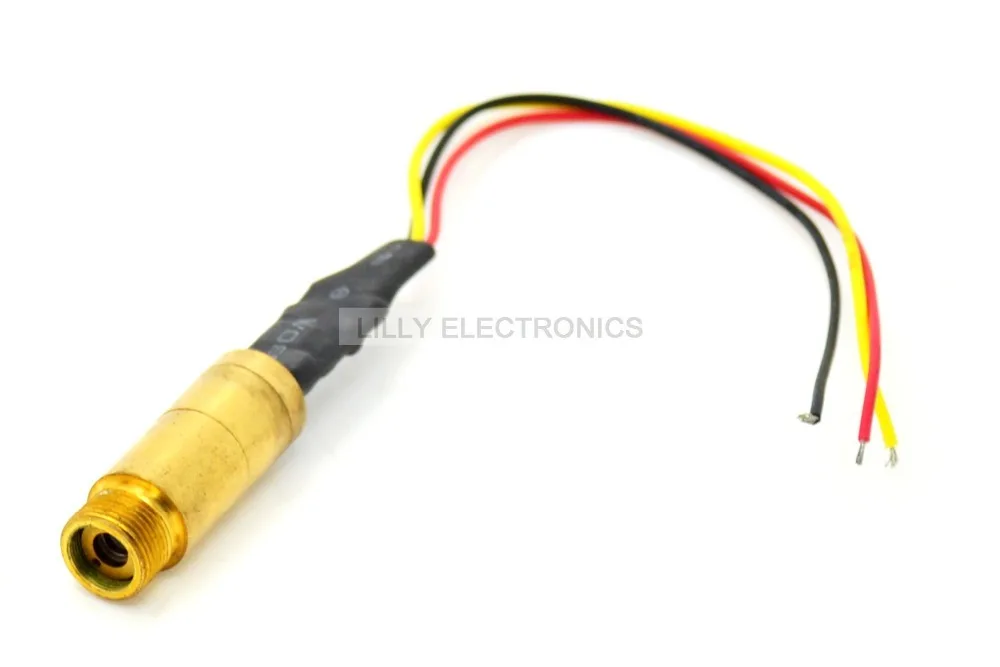 532nm 30mW 3VDC Green Laser Dot Diode Module w/TTL |