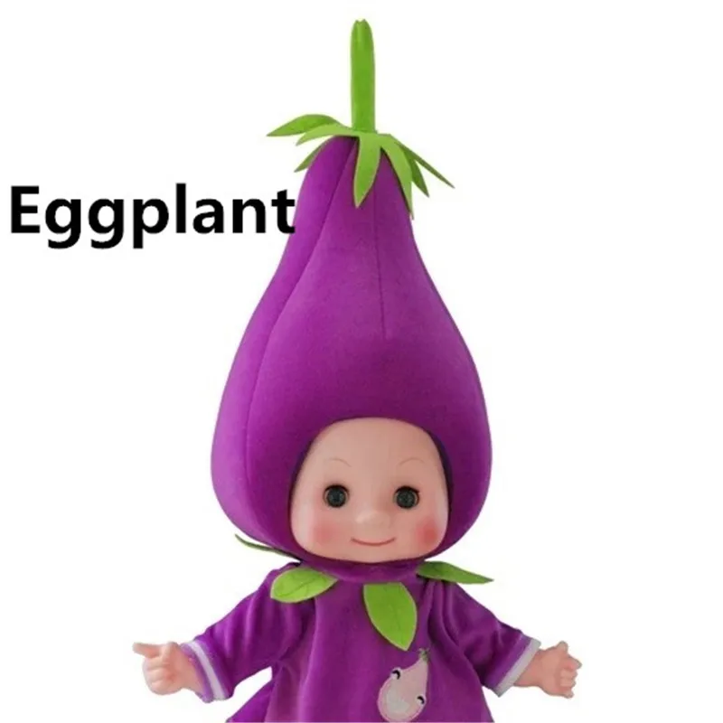 50 см фруктов Baby Doll реалистичные плюшевые аудиоплеером режимом сна куклы мягкие
