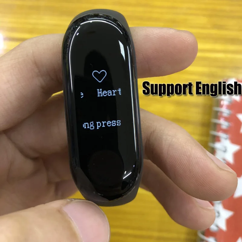 Оригинальный Новый смарт браслет Xiaomi Mi Band 3 OLED 128x80 аккумулятор с сенсорным