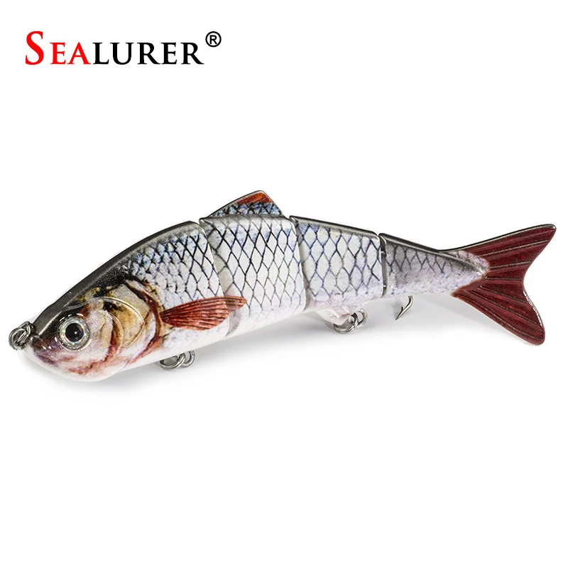Sealurer 1 шт. Блесен swimbait Жесткий приманки медленно 5 Цвета Рыбалка воблер Иска