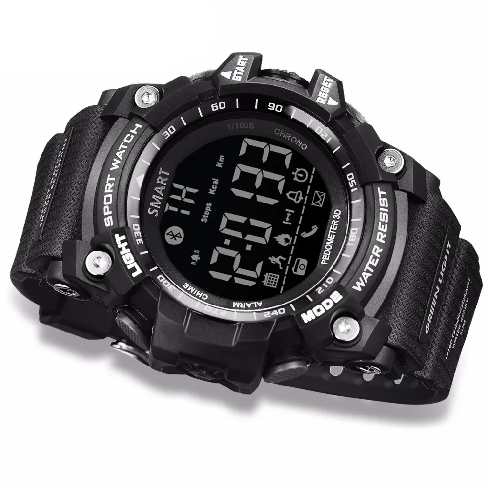 Распродажа умные часы с Bluetooth для спорта на открытом воздухе мужчин