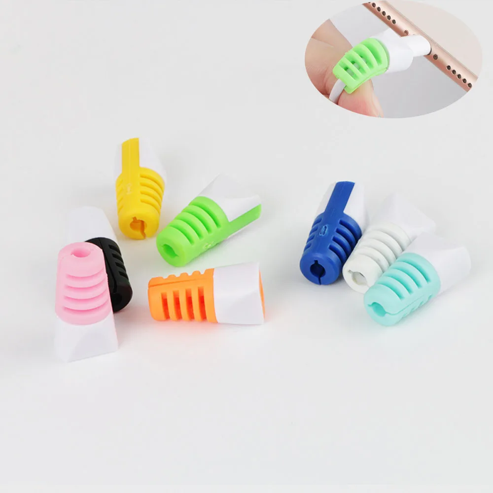 10 шт. офисный настольный набор зарядный кабель Защитная крышка для Iphone Ipad мини