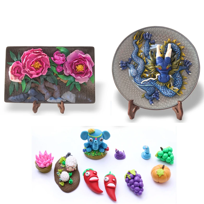 DIY 48 цветов мягкая Fimo глина ручная скульптура моделирование Полимерная глина печь затвердевающий Пластилин художественные Школьные Инструменты игрушки для детей 500 г