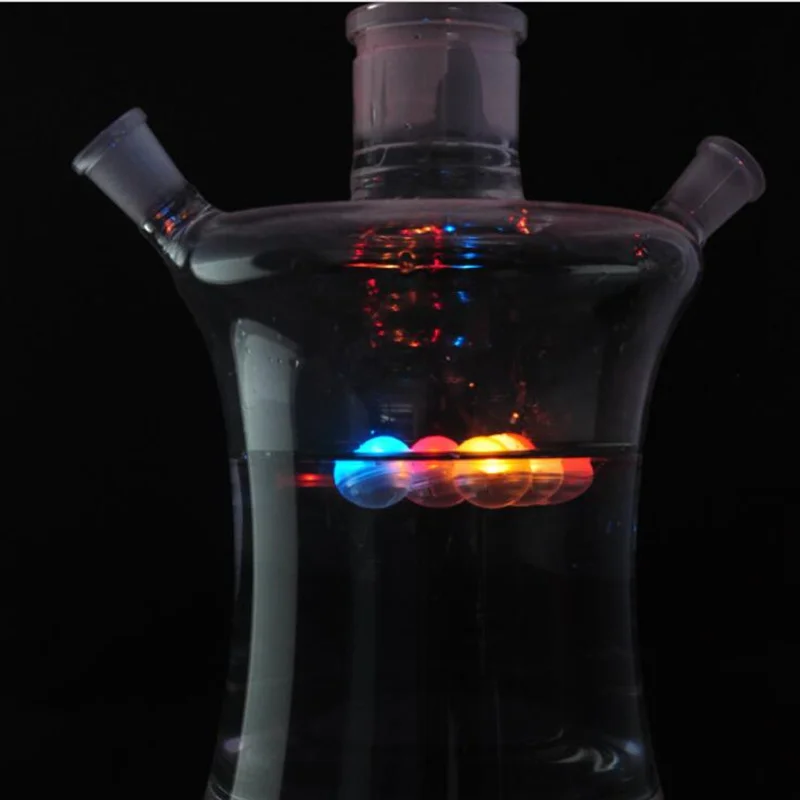 1 шт. водонепроницаемая лампа для кальяна RGB 12 цветов светодиодная сказочная с