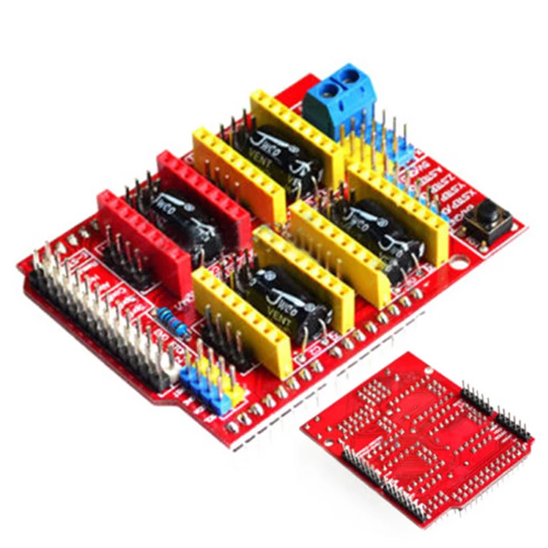 A4988 Драйвер CNC Щит Плата расширения для Arduino V3 части гравер интегральные схемы