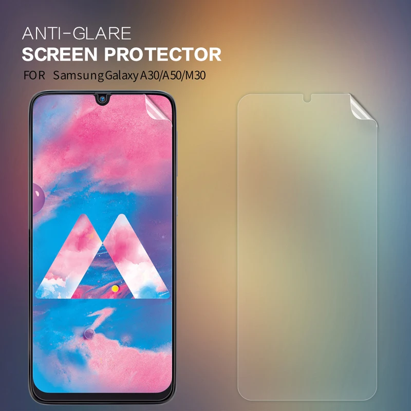 Антибликовая матовая Защитная пленка NILLKIN 2 шт./лот для Samsung A30 A50 M30 Galaxy A50|Защитные