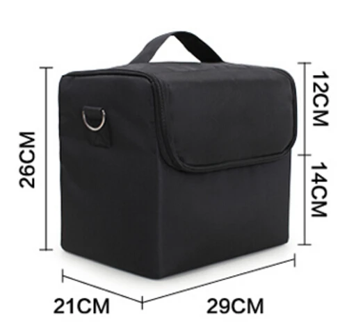 Профессиональный вместительный органайзер для косметики водонепроницаемый