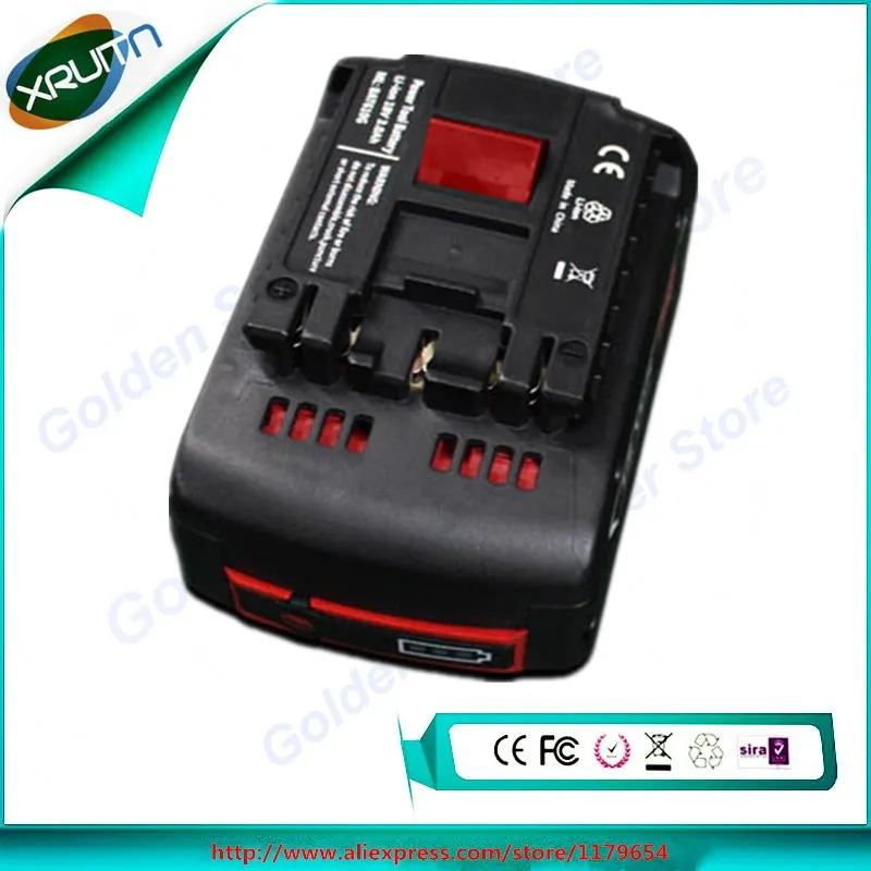 XRUITN 18V 4. 0Ah/4000mAh аккумуляторная батарея Аккумуляторный Инструмент Аккумуляторная