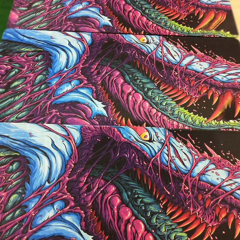 Игровой игровой коврик для мыши 900x400 мм Hyper Beast XL большой запирающийся край
