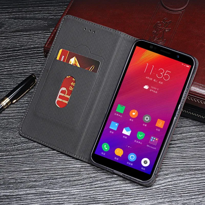 Чехол для Lenovo A5 винтажный Магнитный флип-чехол из искусственной кожи 5 45 дюйма
