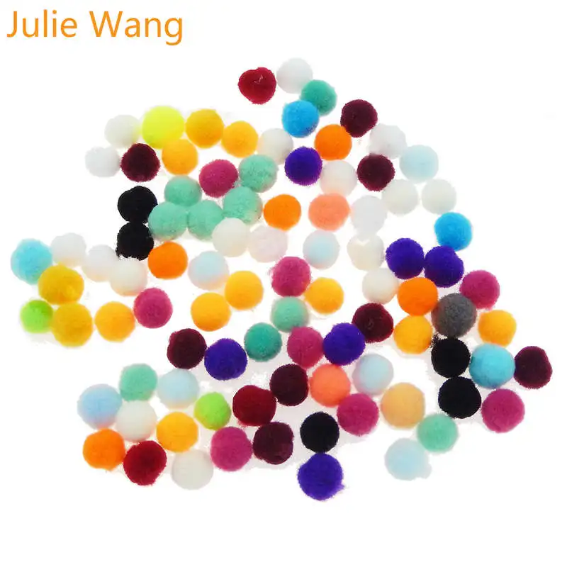 120/200 шт. шарики для украшений Julie Wang 10/15 мм | Украшения и аксессуары