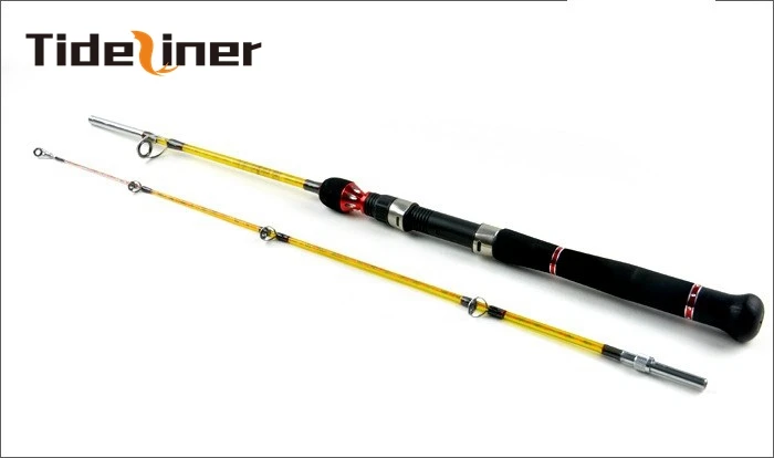 Tideliner 1,8 м, 2,1 м, 2,4 м, лодочная удочка, 2 секции, Троллинг для морской рыбалки, приманка, спиннинговые удочки, удочка, Снасть