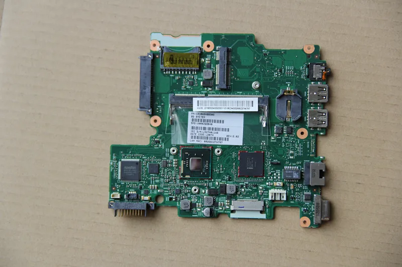 V000268040 для Toshiba Satellite NB510 материнская плата ноутбука 6050A2488301 MB A02 с N2800 CPU на борту DDR3