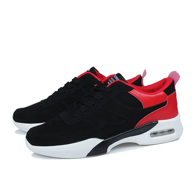 AYHKE Spring Summer Men Shoes Casual Sneakers Damping Air Cushion Black Red Male Footwear Comfort | Обувь