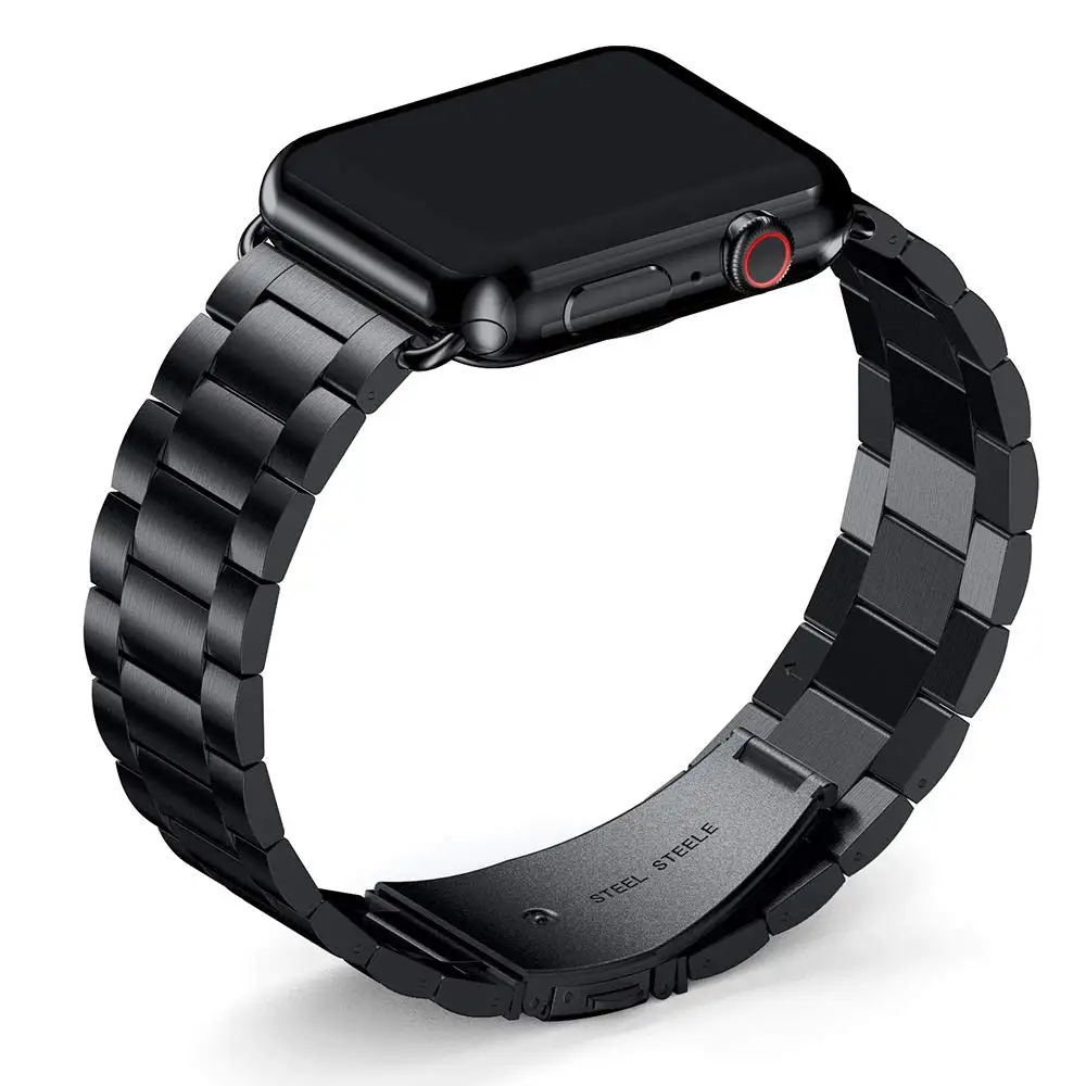 Металлический ремешок Correa для Apple Watch Series 1 2 3 4 умный фитнес-браслет 38 мм 42 мм Pulsera ремешок смарт-Аксессуары