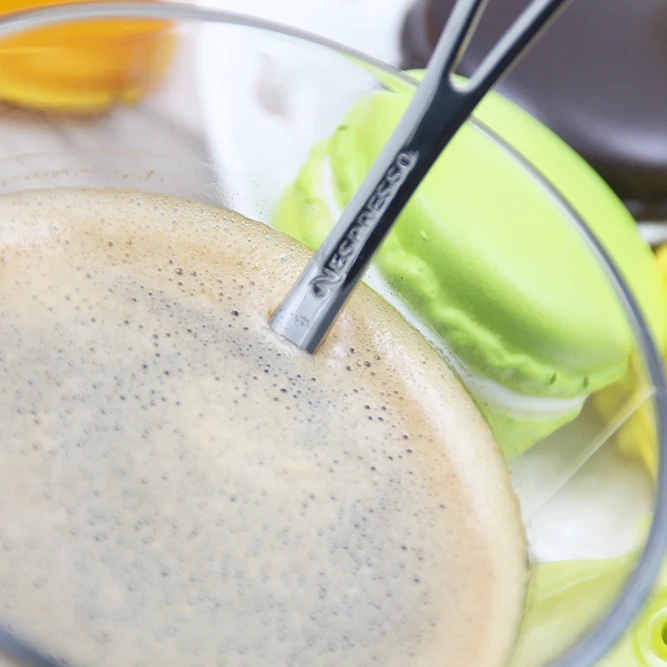 Кофе-капсулы Nespresso ложки Nestle эспрессо длинная ручка кофейная ложка из