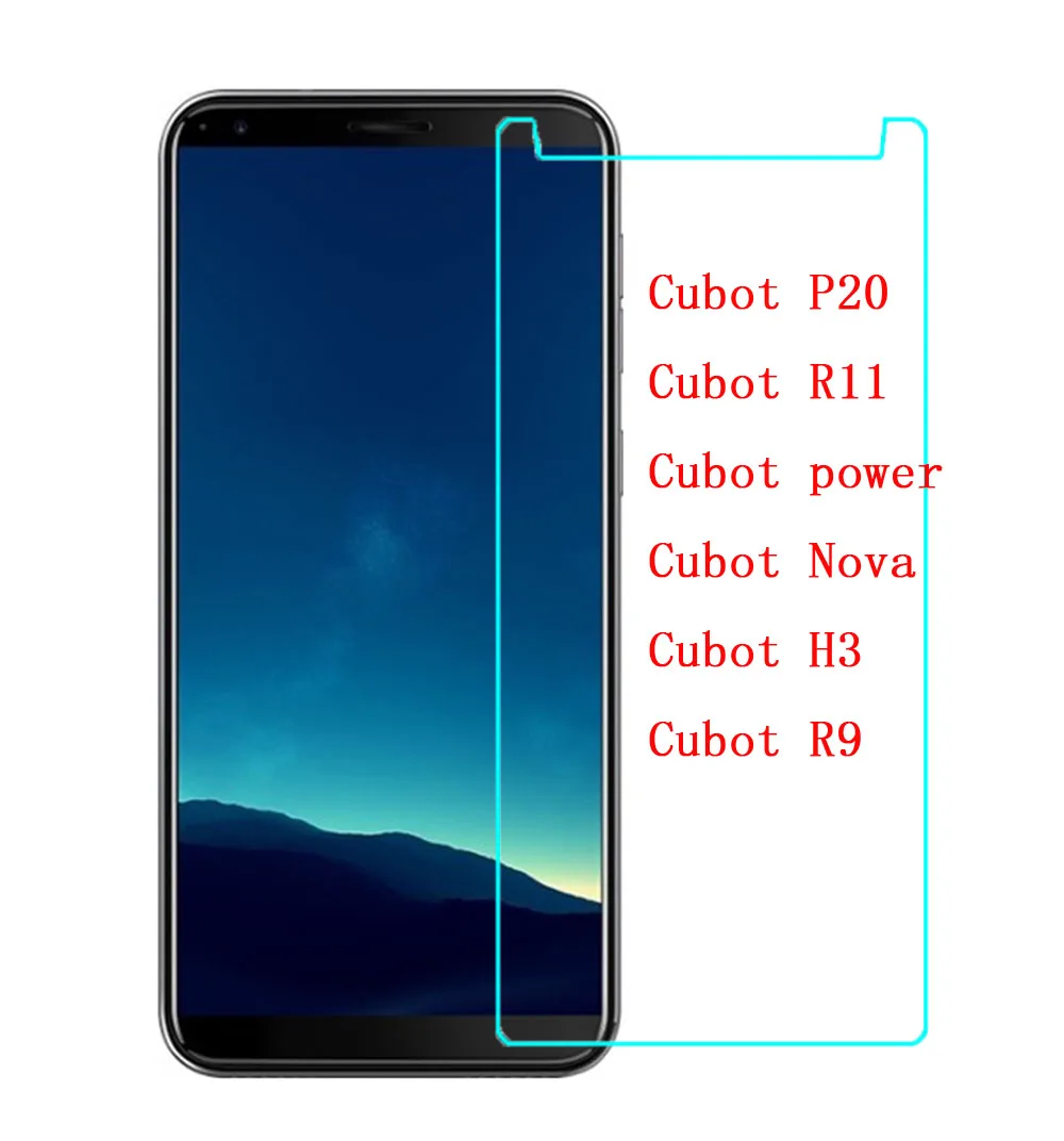 Закаленное стекло для Cubot R11 R9 защитная пленка из закаленного стекла переднего
