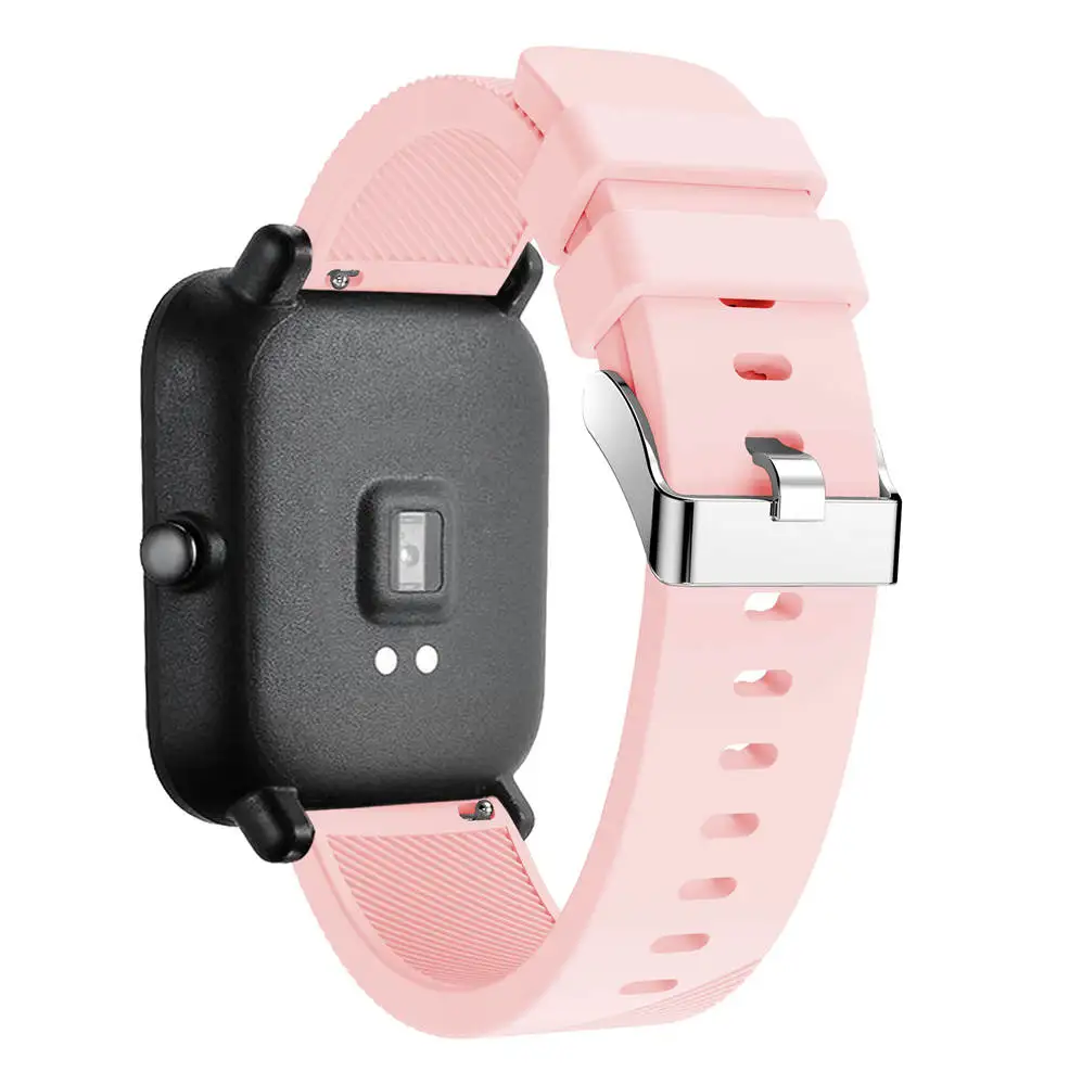 Силиконовый спортивный ремешок Hero Iand для умных часов Xiaomi Huami Amazfit Bip 20 мм сменный